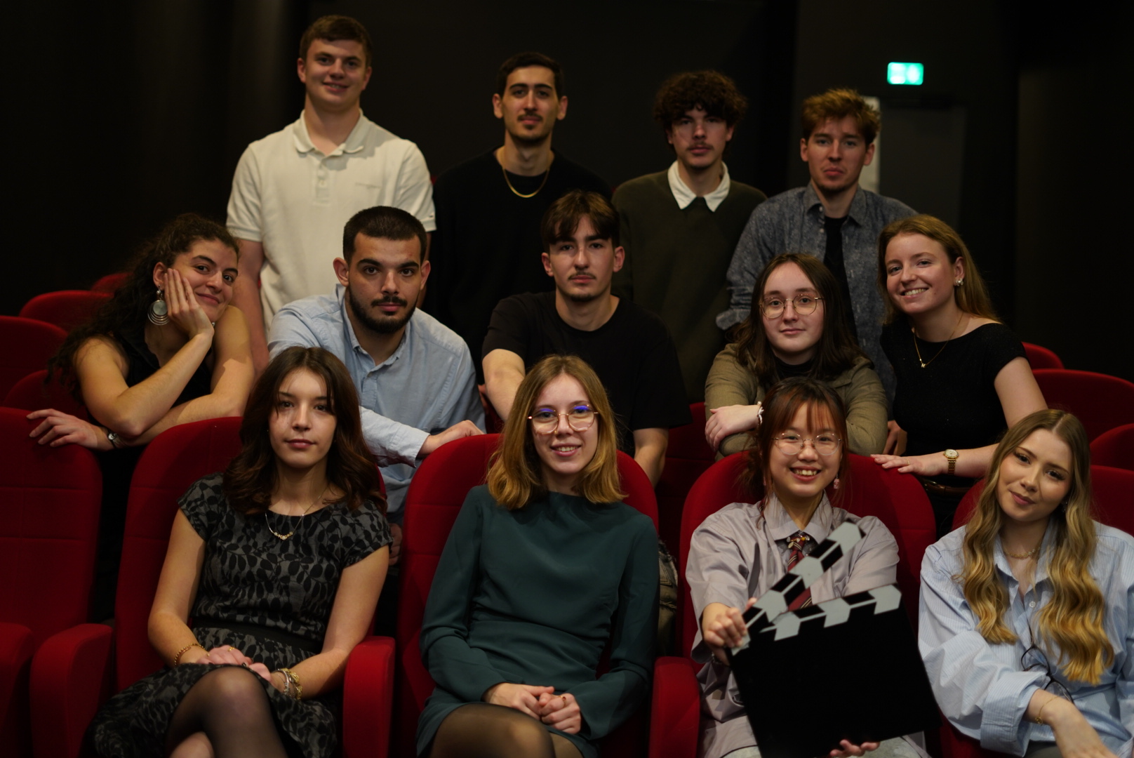 Photographie de tous les étudiants ayant participés à la création du MAGNUM